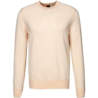 BOSS Orange Herren Pullover orange Baumwolle unifarben von Boss Orange