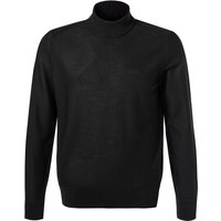 BOSS Orange Herren Pullover schwarz unifarben von Boss Orange