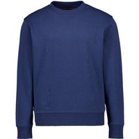 BOSS Orange Herren Sweatshirt blau unifarben von Boss Orange