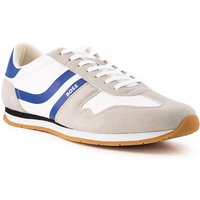 BOSS Orange Herren Sneaker grau Glattleder von Boss Orange