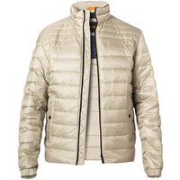 BOSS Orange Herren Steppjacke beige Mikrofaser unifarben von Boss Orange