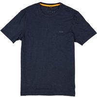 BOSS Orange Herren T-Shirt blau Baumwolle von Boss Orange