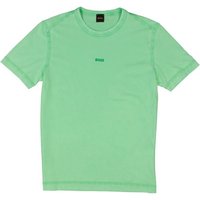 BOSS Orange Herren T-Shirt grün Baumwolle von Boss Orange