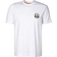 BOSS Orange Herren T-Shirt weiß Baumwolle von Boss Orange