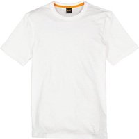 BOSS Orange Herren T-Shirt weiß Baumwolle von Boss Orange