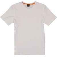 BOSS Orange Herren T-Shirt weiß Baumwolle von Boss Orange