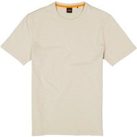 BOSS Orange Herren T-Shirt beige Baumwolle BOSS Orange Herren T-Shirt beige Baumwolle von Boss Orange