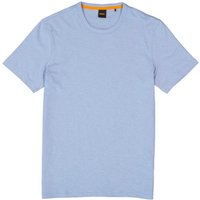 BOSS Orange Herren T-Shirt blau meliert von Boss Orange