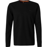 BOSS Orange Herren Longsleeve schwarz von Boss Orange