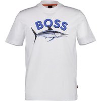 BOSS Orange Herren T-Shirt weiß von Boss Orange