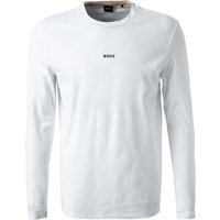BOSS Orange Herren Longsleeve weiß von Boss Orange