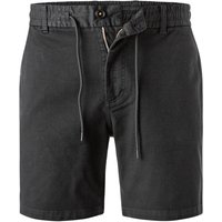 BOSS Orange Herren Shorts schwarz Baumwolle von Boss Orange