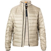 BOSS Orange Herren Steppjacke beige Mikrofaser unifarben von Boss Orange