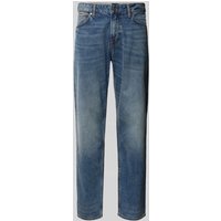 BOSS Orange Jeans mit 5-Pocket-Design Modell 'MAINE' in Jeansblau, Größe 36/32 von Boss Orange