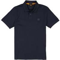 BOSS Orange Herren Polo-Shirt blau Slim Fit BOSS Orange Herren Polo-Shirt blau Slim Fit von Boss Orange