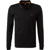BOSS Orange Herren Polo-Shirt schwarz Slim Fit von Boss Orange