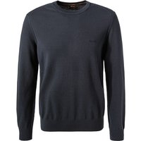 BOSS Orange Herren Pullover blau unifarben von Boss Orange