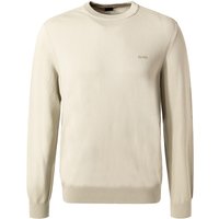 BOSS Orange Herren Pullover grau unifarben von Boss Orange