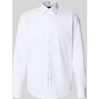 BOSS Orange Regular Fit Freizeithemd aus Baumwoll-Mix Modell 'RELEGANT' in Weiss, Größe XXL von Boss Orange