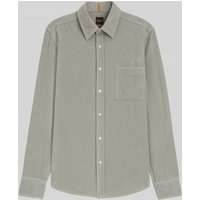BOSS Orange Regular Fit Freizeithemd aus reiner Baumwolle in Mint, Größe XL von Boss Orange