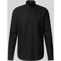 BOSS Orange Regular Fit Freizeithemd mit Button-Down-Kragen Modell 'Rickert' in Black, Größe XXL BOSS Orange Regular Fit Freizeithemd mit Button-Down-Kragen Modell 'Rickert' in Black, Größe XXL von Boss Orange