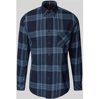 BOSS Orange Regular Fit Freizeithemd mit Button-Down-Kragen Modell 'Rickert' in Dunkelblau, Größe XXL BOSS Orange Regular Fit Freizeithemd mit Button-Down-Kragen Modell 'Rickert' in Dunkelblau, Größe XXL von Boss Orange