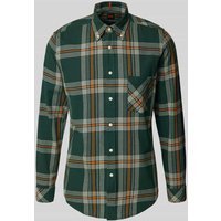 BOSS Orange Regular Fit Freizeithemd mit Button-Down-Kragen Modell 'Rickert' in Dunkelgruen, Größe XXL BOSS Orange Regular Fit Freizeithemd mit Button-Down-Kragen Modell 'Rickert' in Dunkelgruen, Größe XXL von Boss Orange