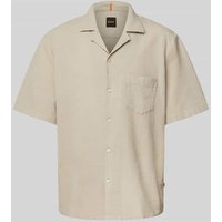 BOSS Orange Regular Fit Freizeithemd mit Strukturmuster Modell 'Raye' in Sand, Größe XXXL BOSS Orange Regular Fit Freizeithemd mit Strukturmuster Modell 'Raye' in Sand, Größe XXXL von Boss Orange