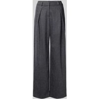 BOSS Orange Regular Fit Hose mit Woll-Anteil Modell 'C_TAFLONG' in Dunkelblau, Größe 46 von Boss Orange