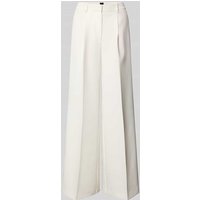 BOSS Orange Regular Fit Hose mit weitem Bein in Offwhite, Größe 44 von Boss Orange