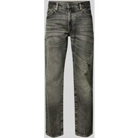 BOSS Orange Regular Fit Jeans aus Baumwoll-Mix Modell 'RE.MAINE' in Anthrazit, Größe 32/34 von Boss Orange
