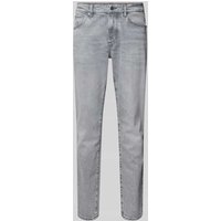 BOSS Orange Regular Fit Jeans aus Baumwoll-Mix Modell 'REMAINE BO' in Silber, Größe 30/32 von Boss Orange