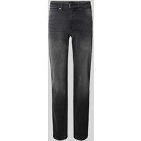 BOSS Orange Regular Fit Jeans im 5-Pocket-Design Modell 'RE.MAINE' in Anthrazit, Größe 36/30 von Boss Orange