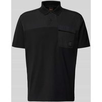 BOSS Orange Regular Fit Poloshirt aus reiner Baumwolle Modell 'PE_PANEL' in Black, Größe XXL BOSS Orange Regular Fit Poloshirt aus reiner Baumwolle Modell 'PE_PANEL' in Black, Größe XXL von Boss Orange