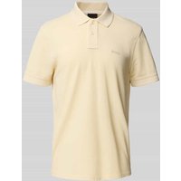 BOSS Orange Regular Fit Poloshirt aus reiner Baumwolle Modell 'PRIME' in Ecru, Größe XXL von Boss Orange