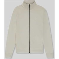 BOSS Orange Regular Fit Sweatjacke aus reiner Baumwolle in Sand, Größe XXL von Boss Orange