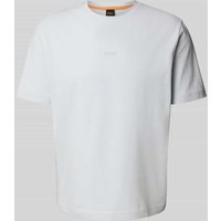 BOSS Orange Regular Fit T-Shirt aus Baumwoll-Mix in Hellgrau, Größe XXXL BOSS Orange Regular Fit T-Shirt aus Baumwoll-Mix in Hellgrau, Größe XXXL von Boss Orange