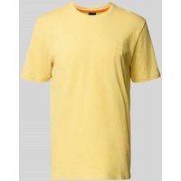 BOSS Orange Regular Fit T-Shirt aus reiner Baumwolle Modell 'TALES' in Gelb, Größe XXL BOSS Orange Regular Fit T-Shirt aus reiner Baumwolle Modell 'TALES' in Gelb, Größe XXL von Boss Orange