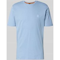 BOSS Orange Regular Fit T-Shirt aus reiner Baumwolle Modell 'TALES' in Hellblau, Größe XXL von Boss Orange