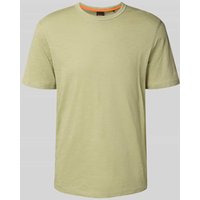 BOSS Orange Regular Fit T-Shirt aus reiner Baumwolle Modell 'TEGOOD' in Lind, Größe L von Boss Orange