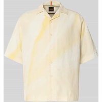 BOSS Orange Relaxed Fit Hemd mit Artwork Print Modell 'LAPISY' in Gelb, Größe XL BOSS Orange Relaxed Fit Hemd mit Artwork Print Modell 'LAPISY' in Gelb, Größe XL von Boss Orange