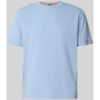 BOSS Orange Relaxed Fit T-Shirt aus Baumwoll-Mix Modell 'TCHUP' in Hellblau, Größe XXL von Boss Orange
