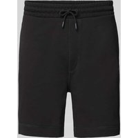 BOSS Orange Shorts mit Label-Patch Modell 'Sewalk' in Black, Größe S von Boss Orange