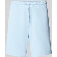 BOSS Orange Shorts mit Label-Patch Modell 'Sewalk' in Ocean, Größe S von Boss Orange