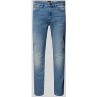 BOSS Orange Slim Fit Jeans im 5-Pocket-Design Modell 'DELAWARE' in Jeansblau, Größe 38/32 von Boss Orange