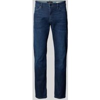 BOSS Orange Slim Fit Jeans im 5-Pocket-Design Modell 'DELAWARE' in Jeansblau, Größe 38/32 von Boss Orange