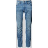 BOSS Orange Slim Fit Jeans im 5-Pocket-Design Modell 'DELAWARE' in Jeansblau, Größe 38/34 von Boss Orange