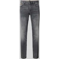 BOSS Orange Slim Fit Jeans mit 5-Pocket-Design Modell 'Maine' in Jeansblau, Größe 30/32 von Boss Orange