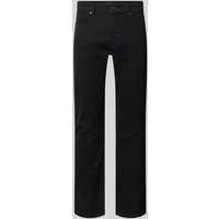 BOSS Orange Slim Fit Jeans mit Label-Detail Modell 'DELAWARE' in Black, Größe 34/32 von Boss Orange