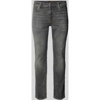 BOSS Orange Slim Fit Jeans mit Stretch-Anteil Modell 'DELAWARE' in Mittelgrau, Größe 36/30 von Boss Orange
